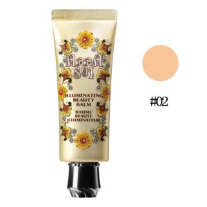 画像: ANNA SUI アナ スイ イルミネイティング ビューティ バーム #02 ベージュ SPF40 PA+++ 25g