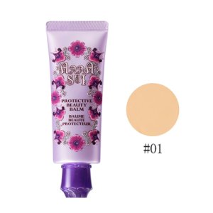 画像: ANNA SUI アナ スイ プロテクティブ ビューティ バーム #01 ライトベージュ SPF50+ PA++++ 26g