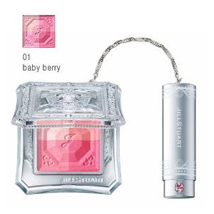 画像: JILL STUART ジル スチュアート レイヤー ブラッシュ コンパクト #01 baby berry 4.2g