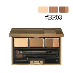 画像: LUNASOL ルナソル ブラウ スタイリング コンパクト N #BR03 Natural Brown 3.5g