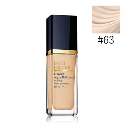 画像1: ESTEE LAUDER エスティ ローダー フューチャリスト アクア ブリリアンス メークアップ #63 COOL VANILLA SPF15/PA++ 30ml