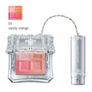 画像1: JILL STUART ジル スチュアート ミックス ブラッシュ コンパクト N #04 candy orange 8g